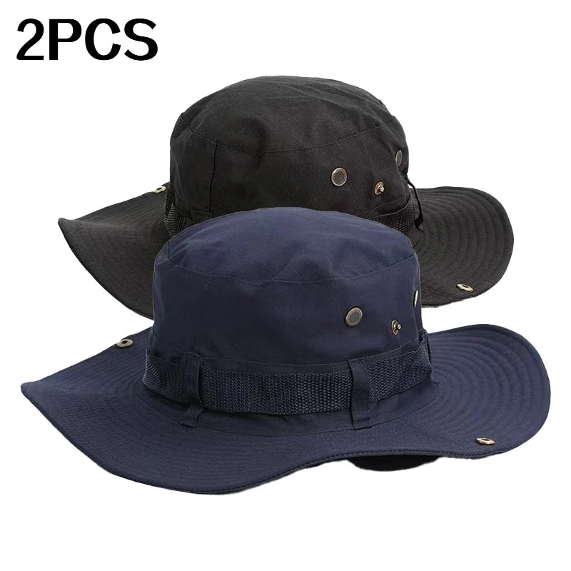 Wide Brim Outdoor Hat For Hiking Fishing And Camping