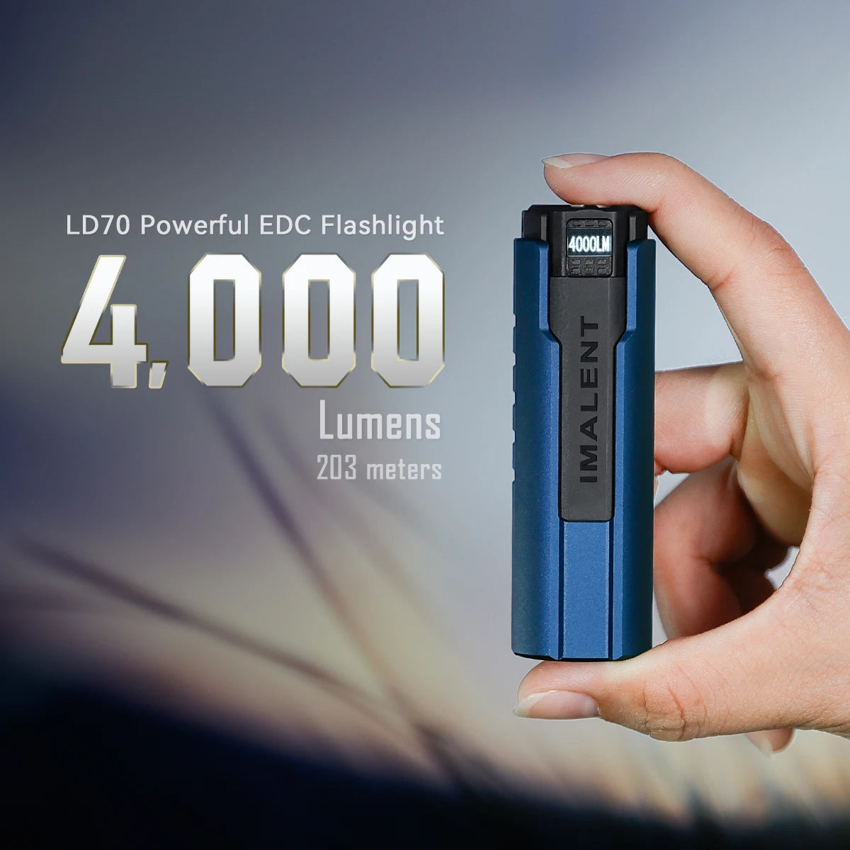 IMALENT LD70 Rechargeable Portable Flashlight