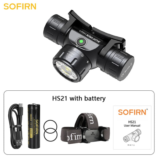 Sofirn HS21 Rechargeable LED Headlamp