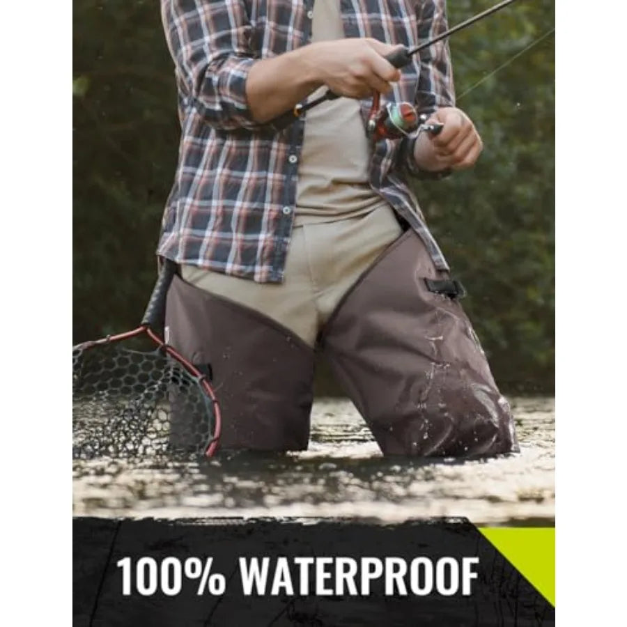 Lightweight PVC Nylon Fishing Hip Wader Boots