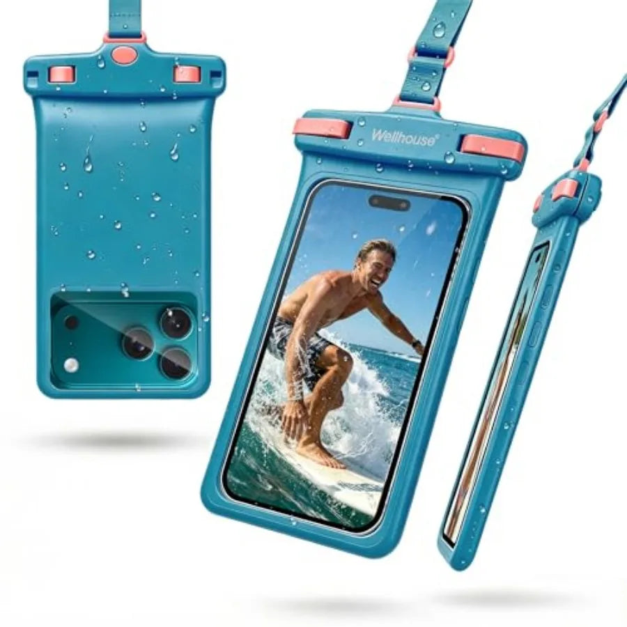 Waterproof Phone Pouch With Lanyard