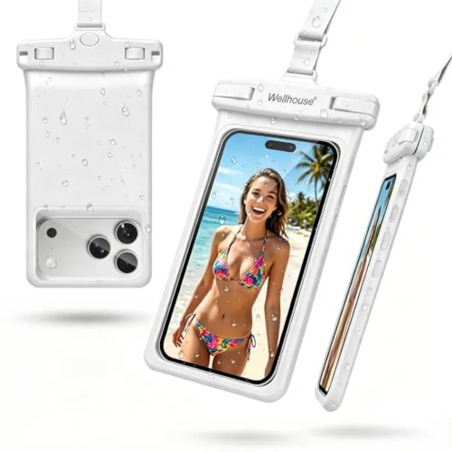 Waterproof Phone Pouch With Lanyard