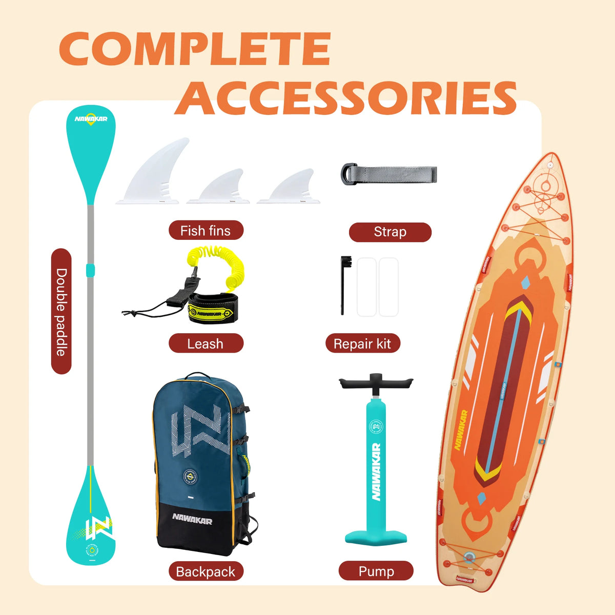 Professional Reinforced Stand Up Paddleboard