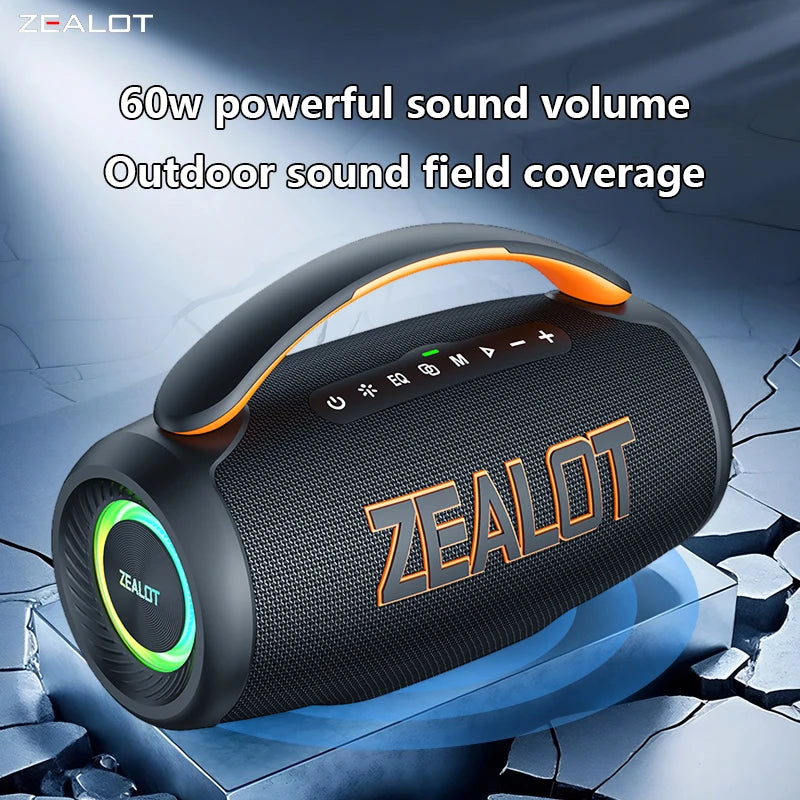 ZEALOT Portable Bluetooth Speaker Waterproof Outdoor Speaker