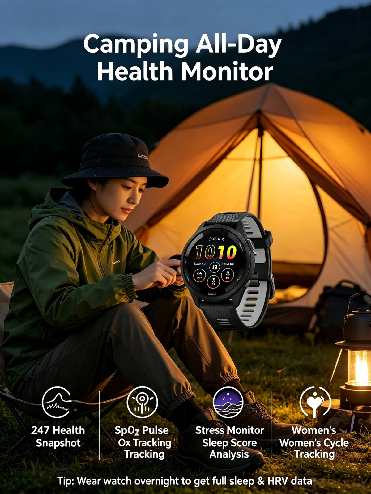 Garmin Forerunner 265 GPS Running Smartwatch