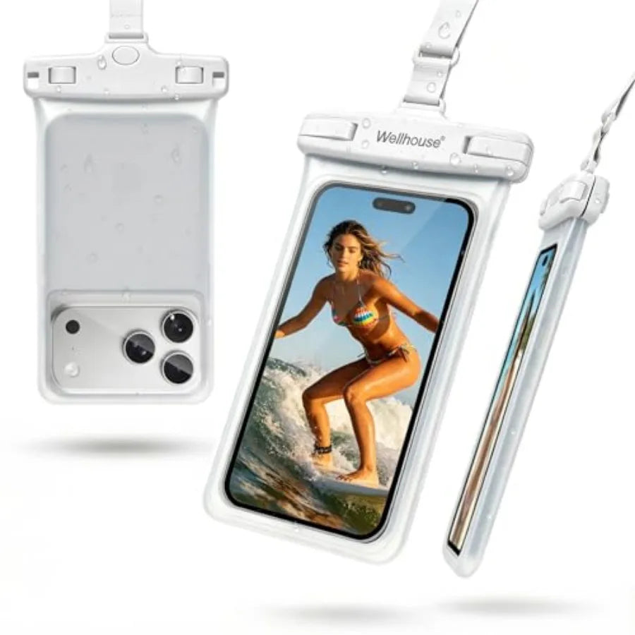Waterproof Phone Pouch With Lanyard
