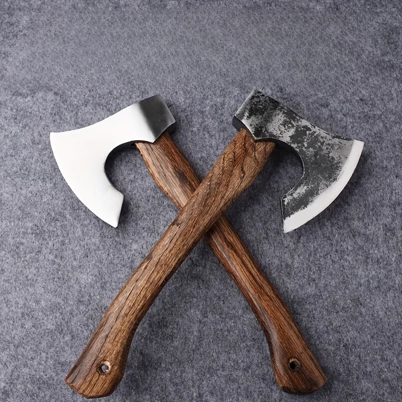 Hand Forged Viking Tomahawk Axe for Outdoor Woodworking