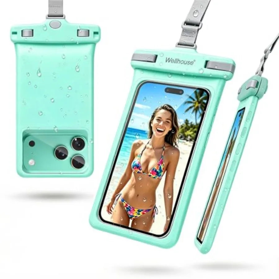 Waterproof Phone Pouch With Lanyard