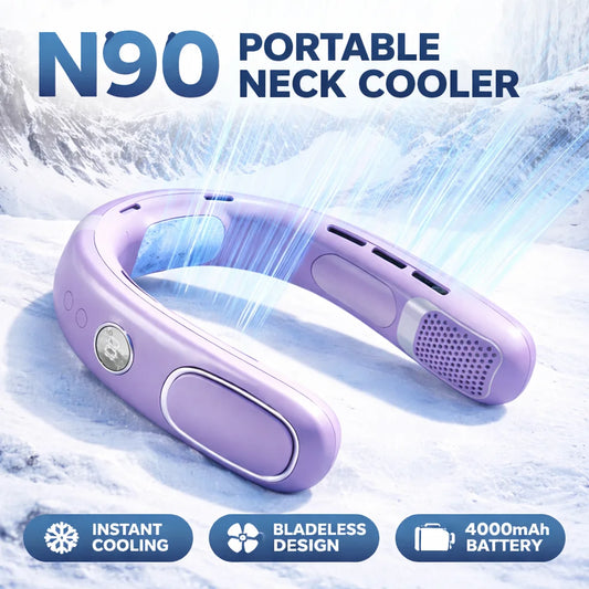 Bladeless Neck Fan With Semiconductor Cooling