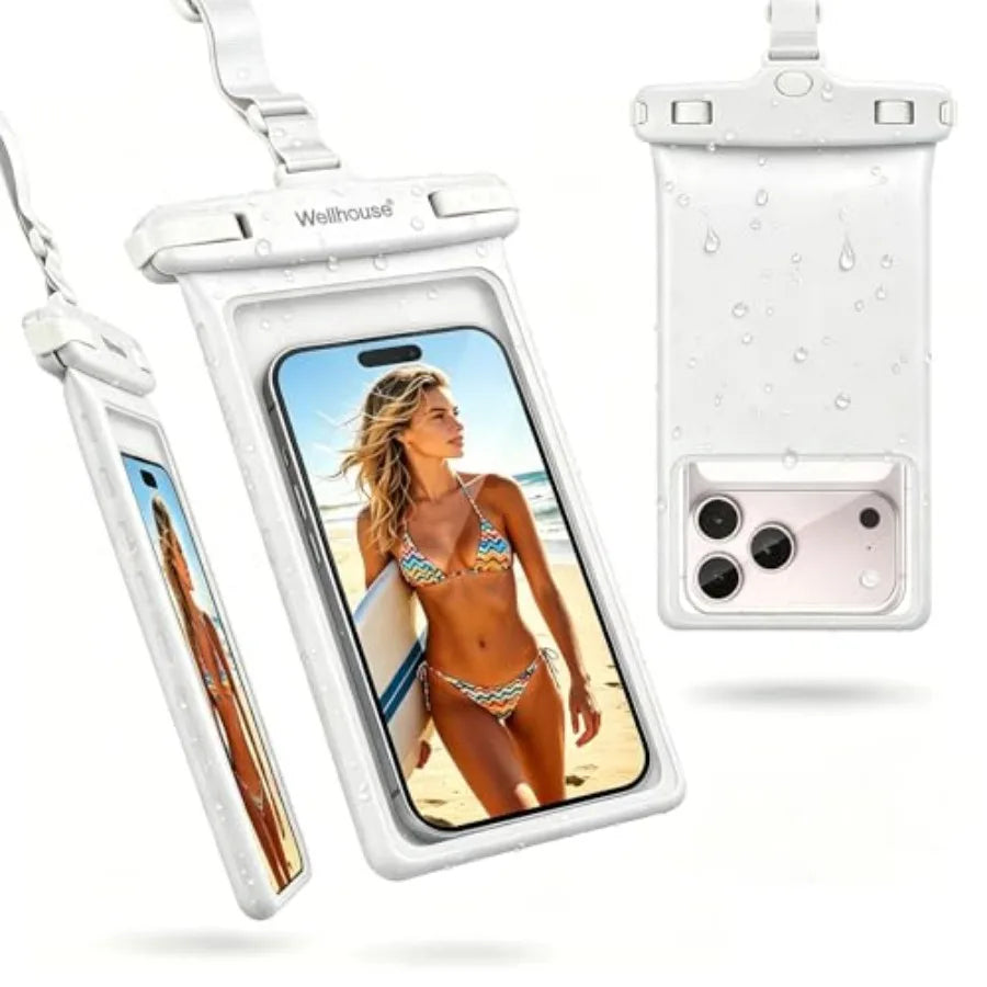 Waterproof Phone Pouch With Lanyard