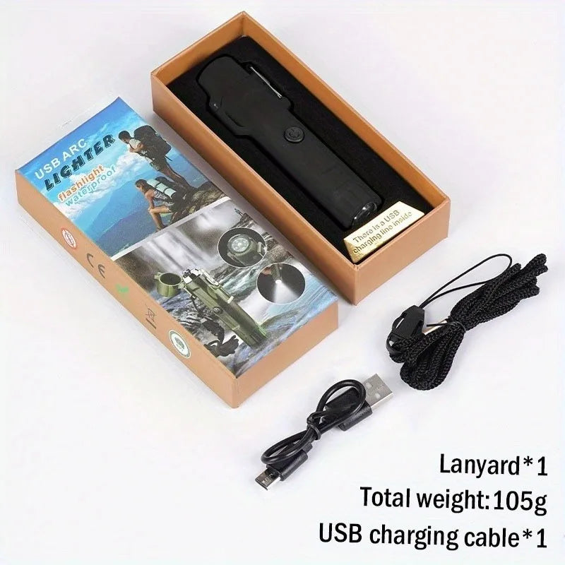 LAFAGIET Waterproof Windproof Double Arc Lighter