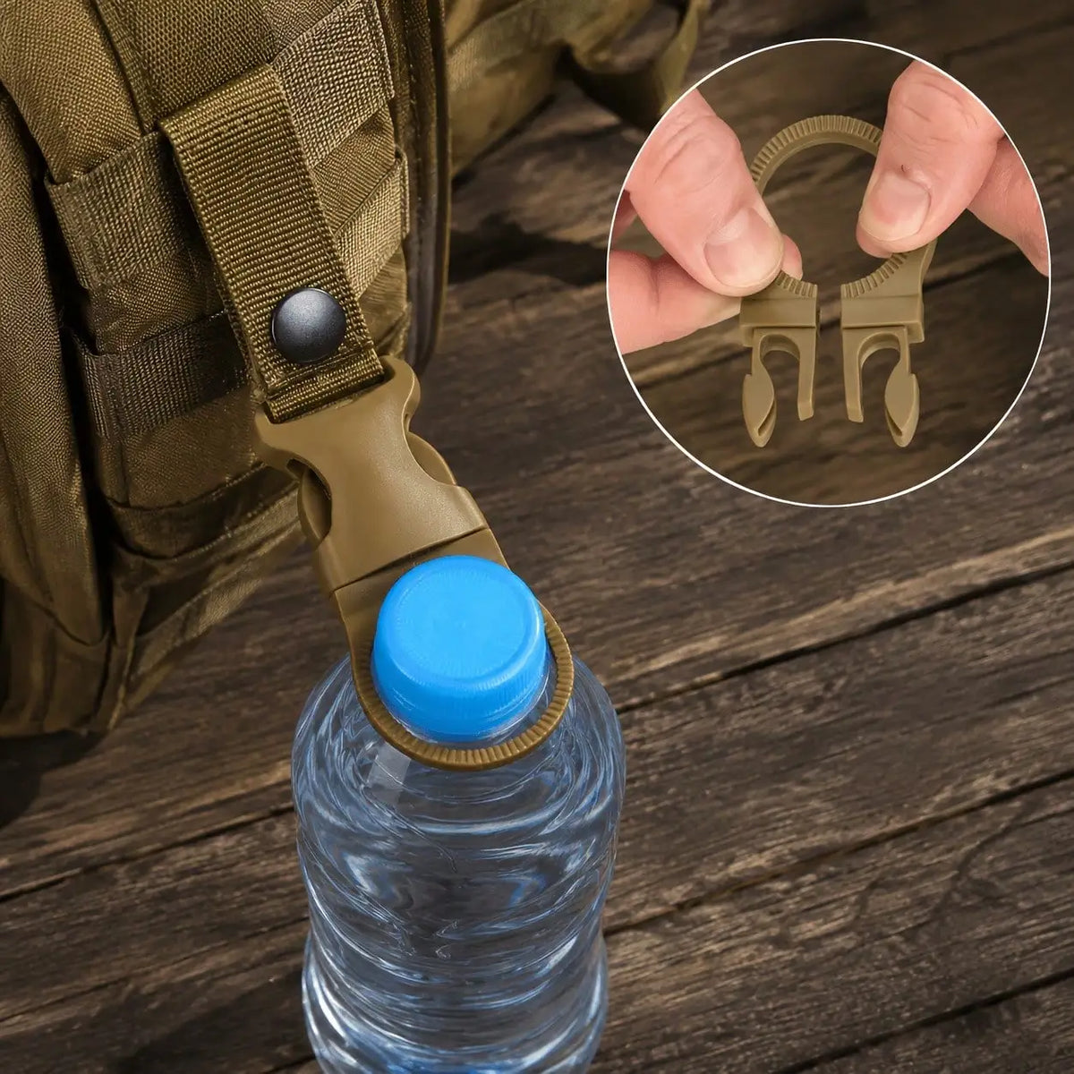 Outdoor Hiking Water Bottle Carabiner Clips