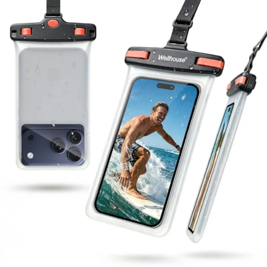 Waterproof Phone Pouch With Lanyard