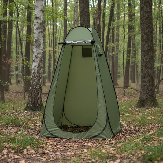 Portable Toilet Tent for Hiking Outdoor Camping Privacy Shelter Waterproof 1.2×1.2×1.9m for Hiking Picnics Fishing Camping