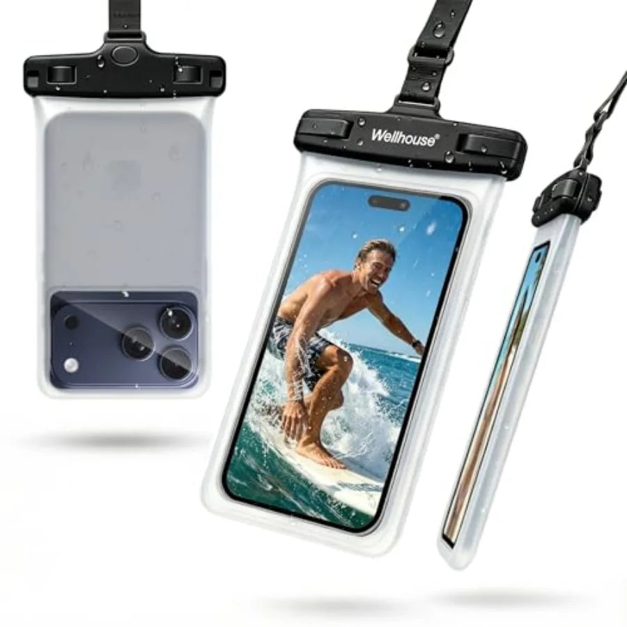 Waterproof Phone Pouch With Lanyard