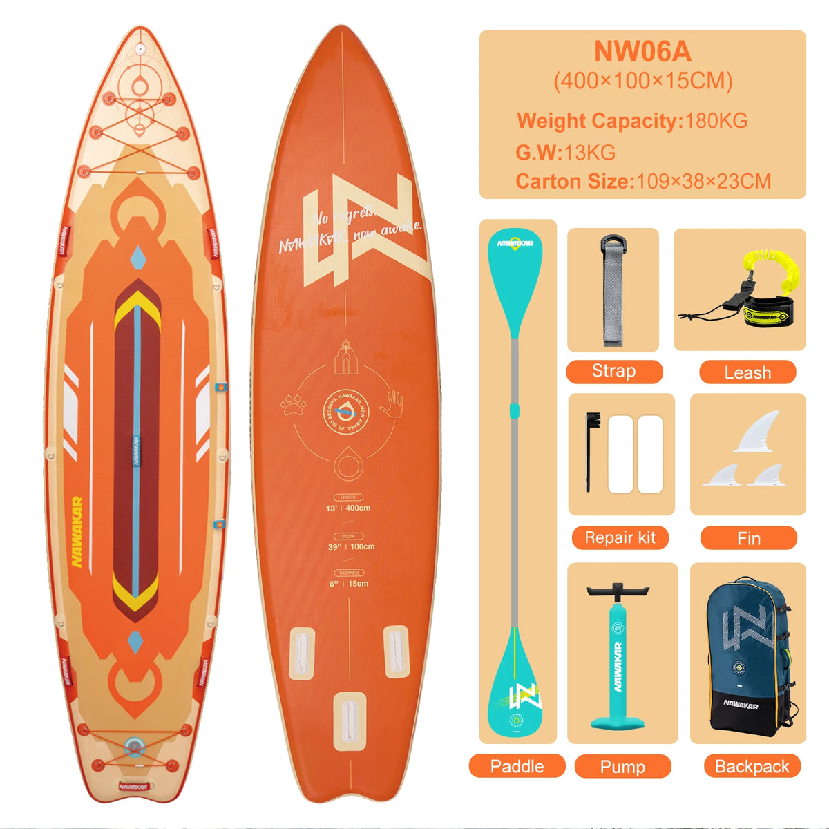 Professional Reinforced Stand Up Paddleboard