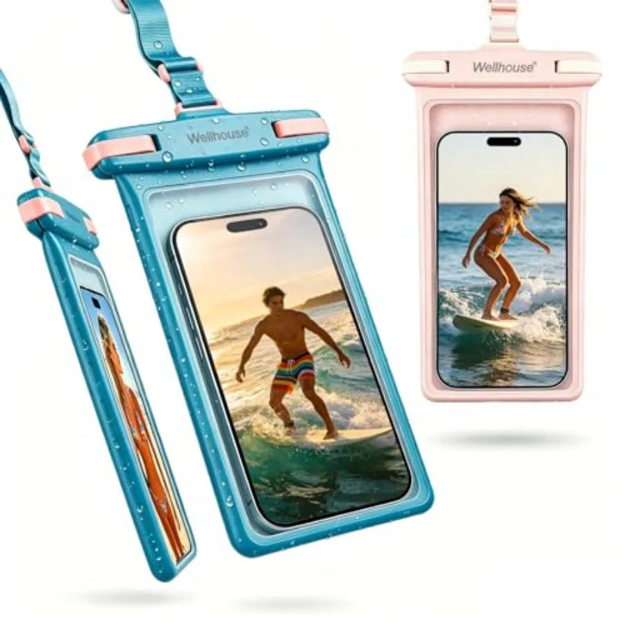 Waterproof Phone Pouch With Lanyard