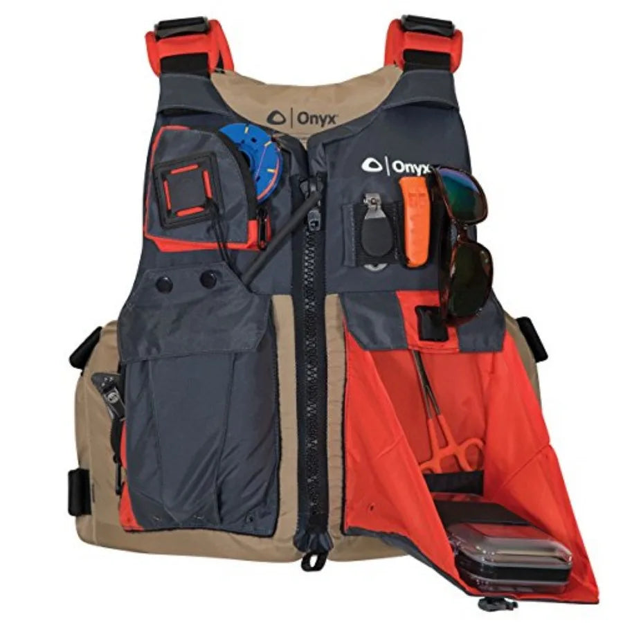 Kayak Fishing Life Jacket With Multiple Pockets