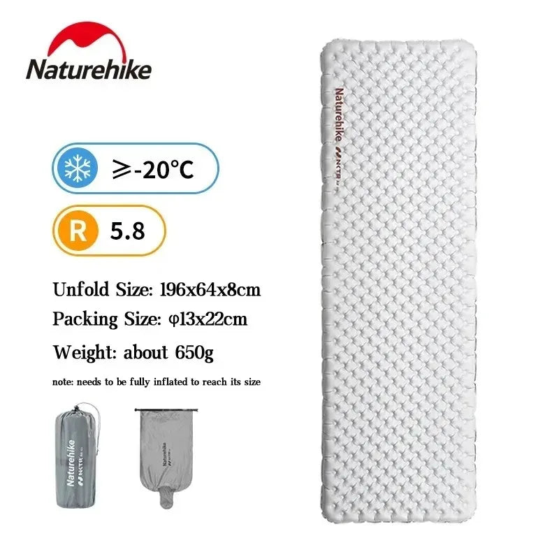 Naturehike Ultralight Inflatable Camping Sleeping Pad