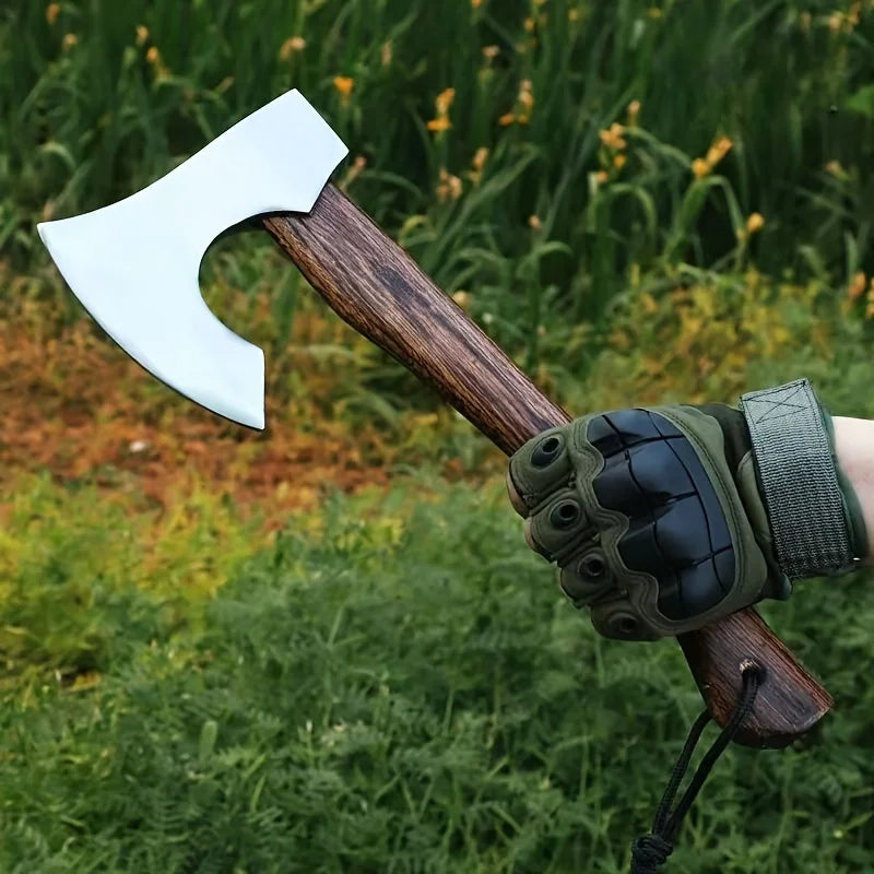 Hand Forged Viking Tomahawk Axe for Outdoor Woodworking