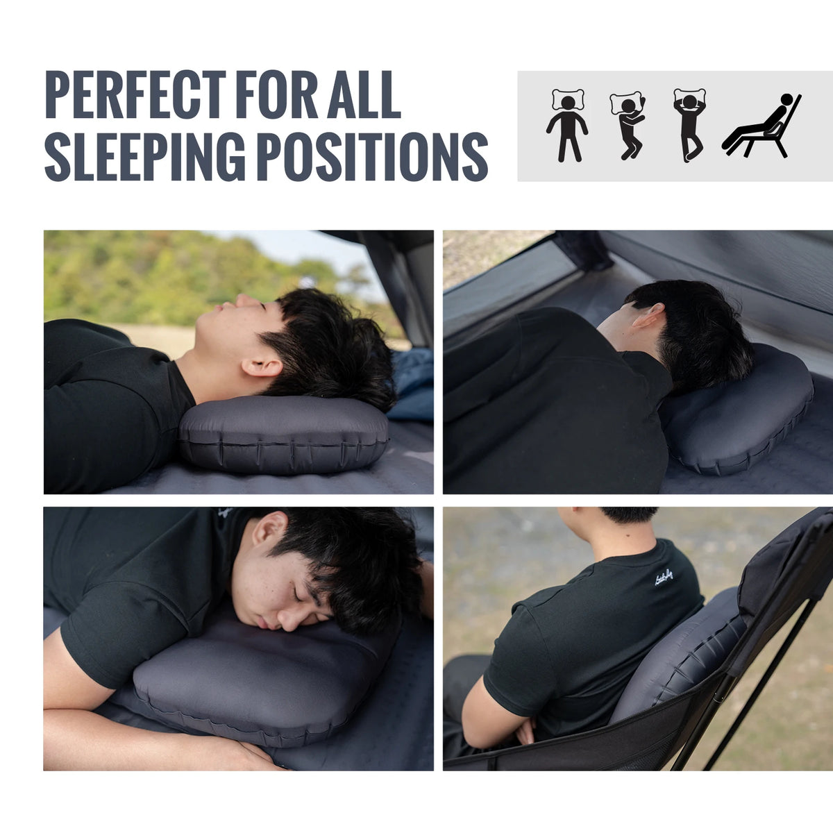 OneTigris Airdream Inflatable Camping Pillow