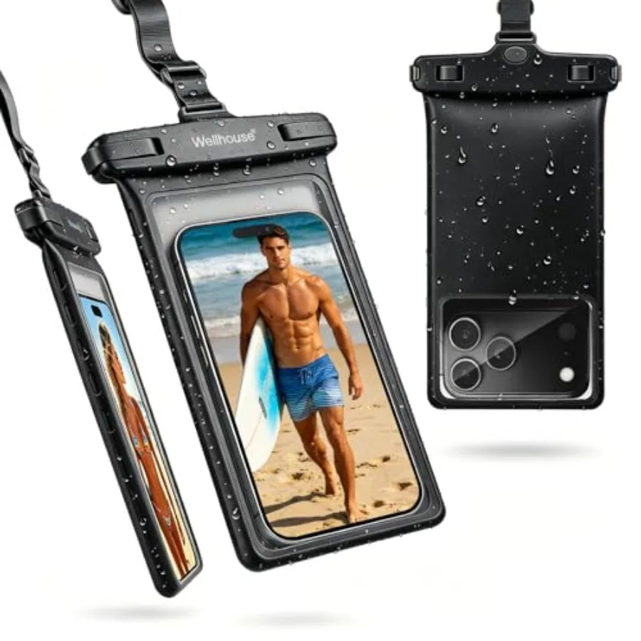 Waterproof Phone Pouch With Lanyard