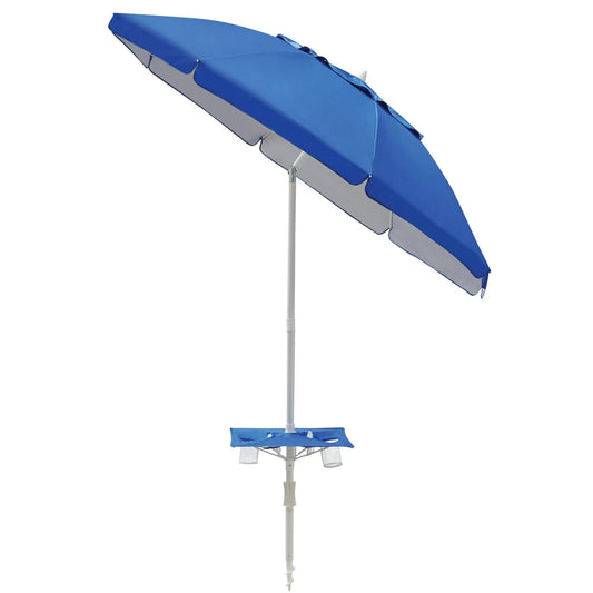 Beach Umbrella With Folding Table And UV Protection