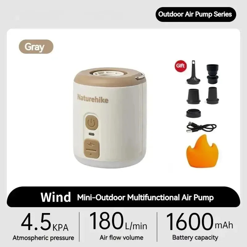 Naturehike Portable Electric Air Pump for Camping
