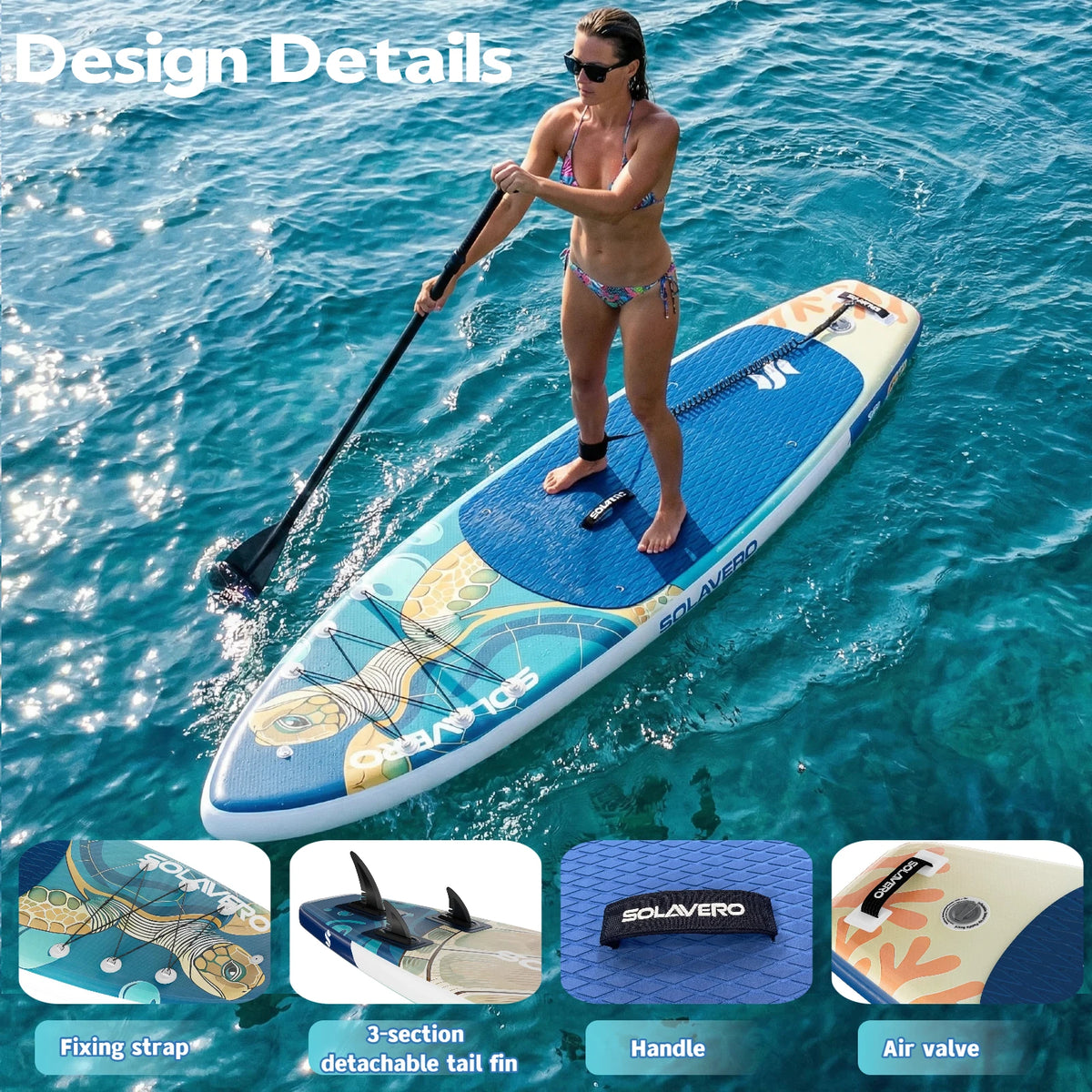 NEBMAAX Inflatable Stand Up Paddle Board