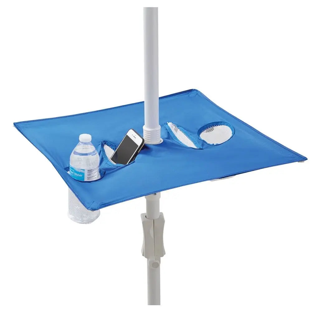 Beach Umbrella With Folding Table And UV Protection