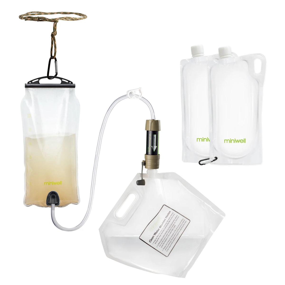 Miniwell Portable Outdoor Water Filter L630A