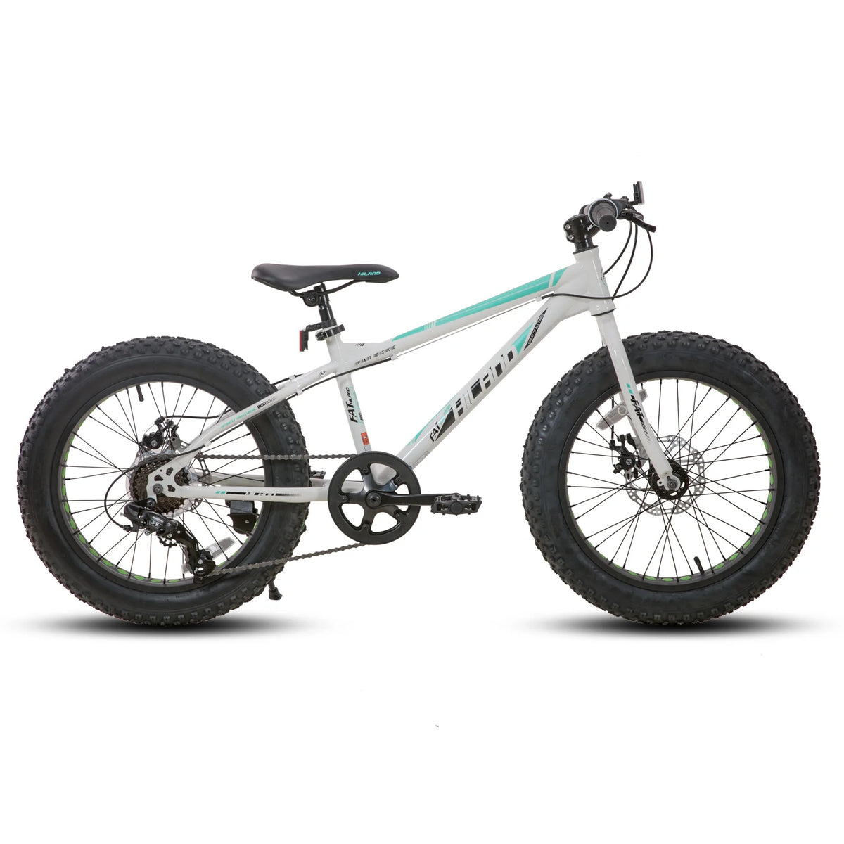 Hiland Kids Fat Tire Mountain Bike With Disc Brakes