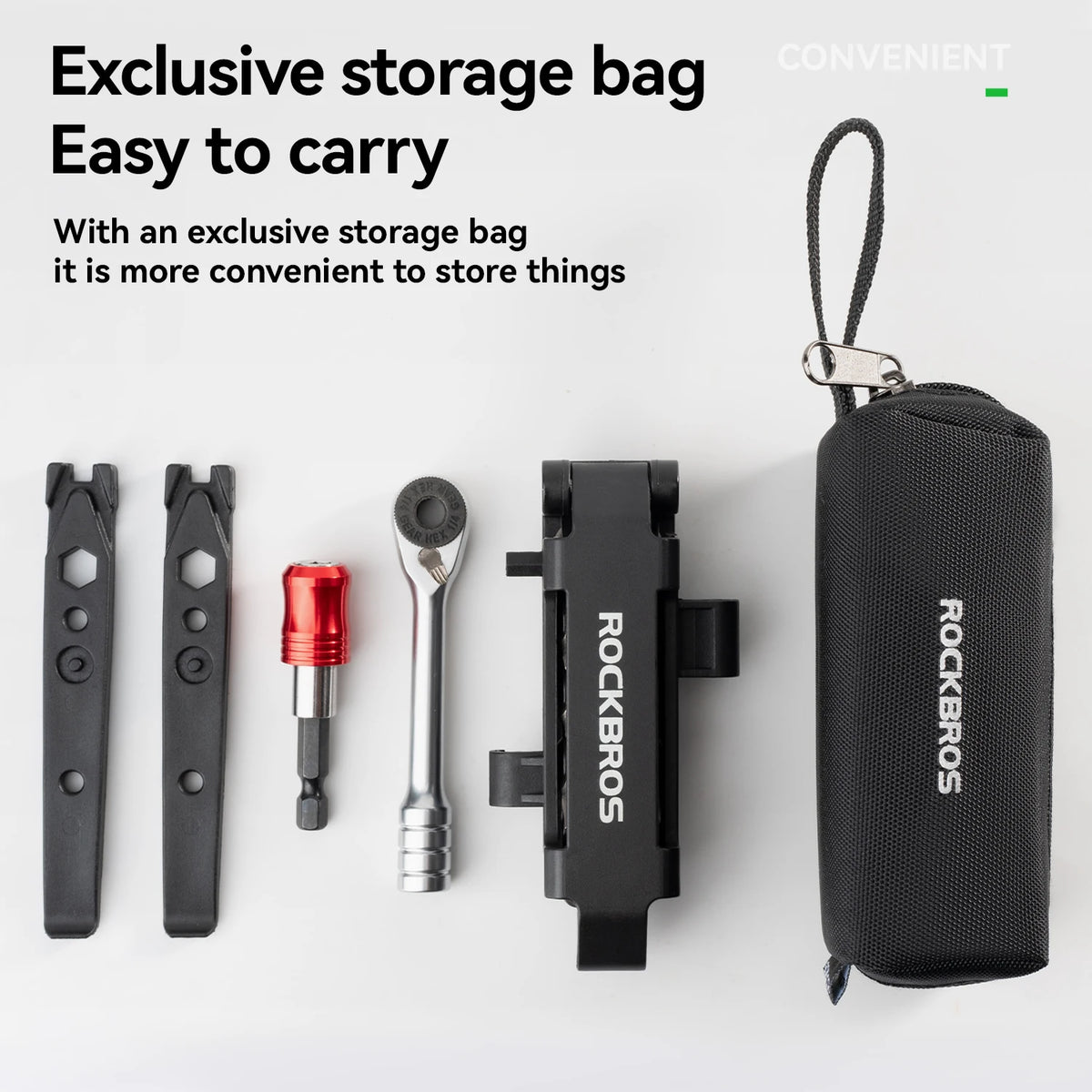 ROCKBROS Multifunctional Bicycle Ratchet Tool Set