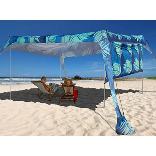 Beach Canopy Tent With Sidewalls And Sun Protection