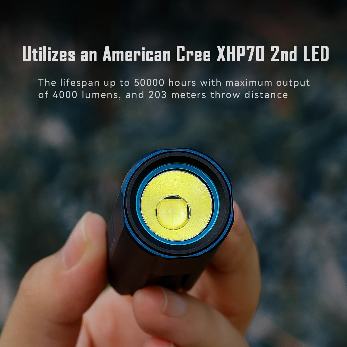 IMALENT LD70 Rechargeable Portable Flashlight