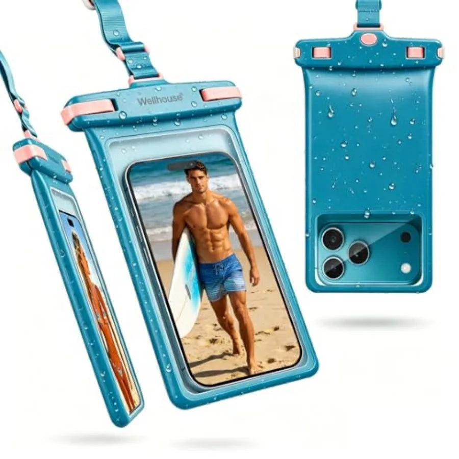 Waterproof Phone Pouch With Lanyard