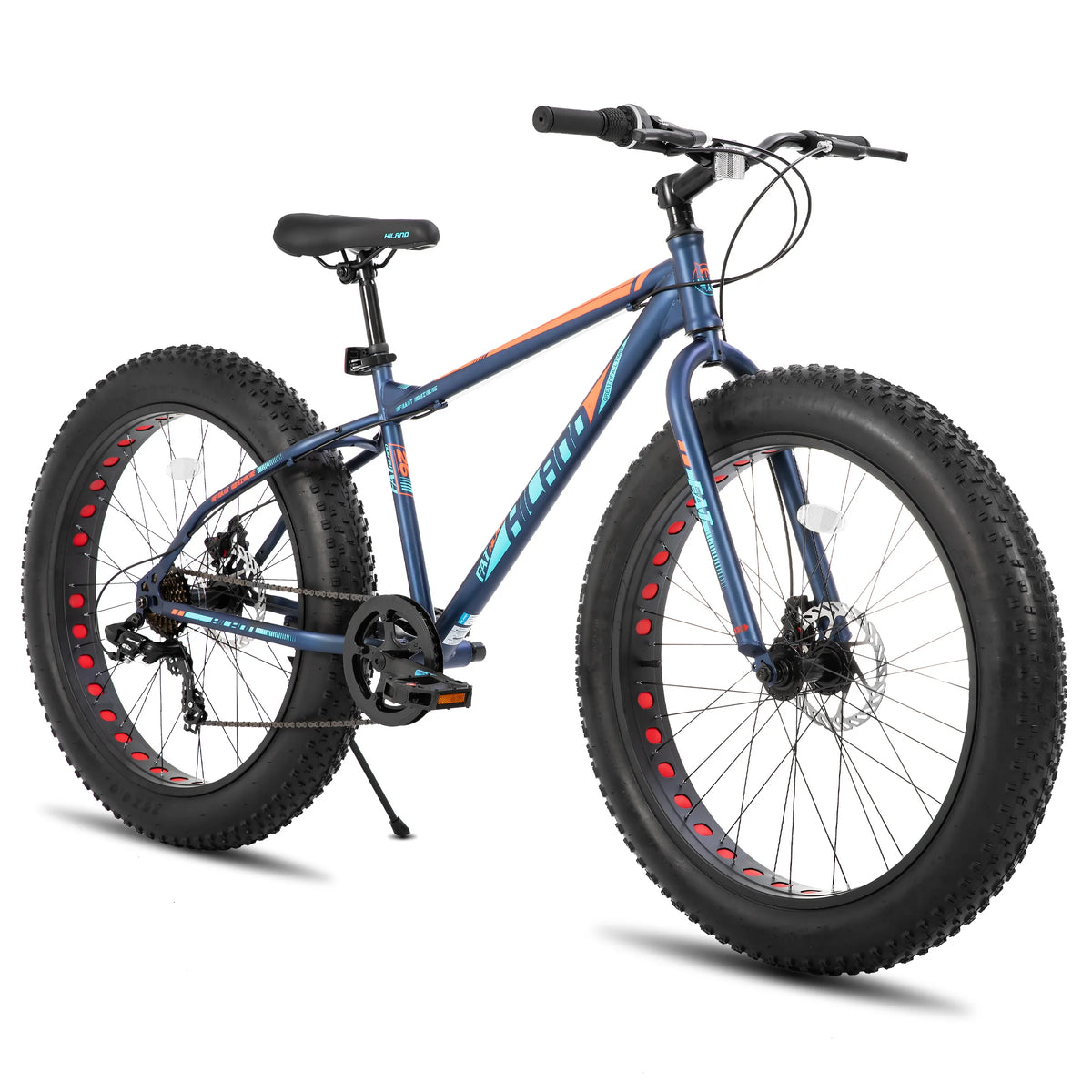 Hiland Kids Fat Tire Mountain Bike With Disc Brakes