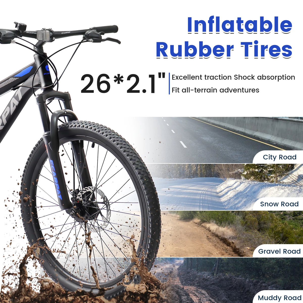 Ecarpat Full Suspension Mountain Bike