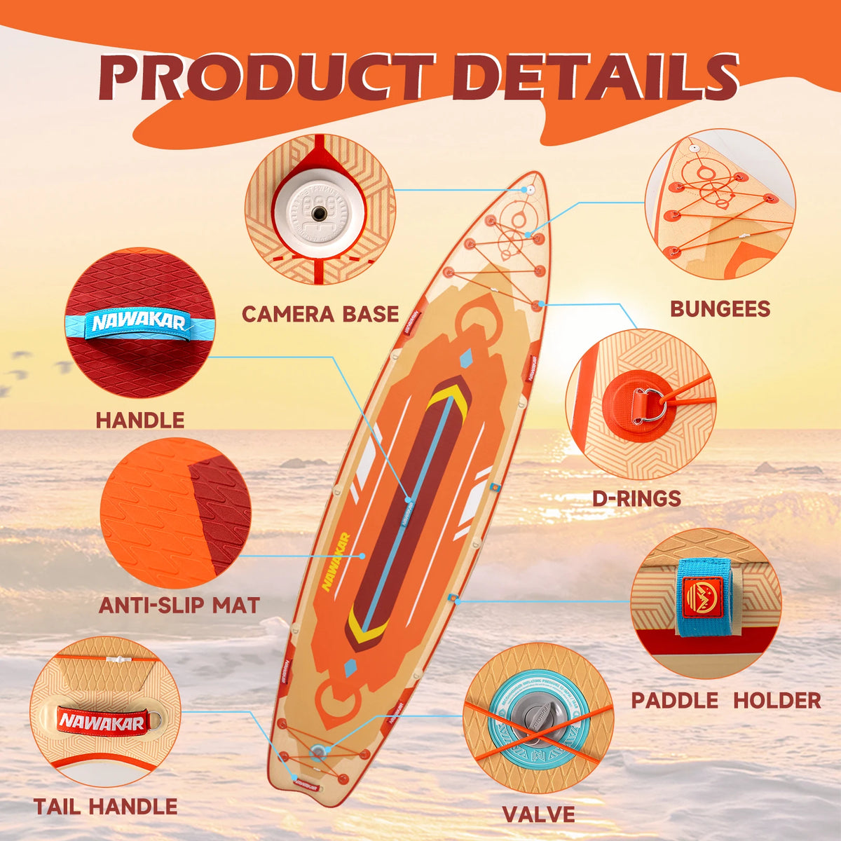 Professional Reinforced Stand Up Paddleboard